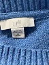 J.Jill Solid Blue Pullover Sweater Size XS - photo 6