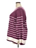 Staccato Stripes Burgundy Purple Pullover Sweater Size 2X - photo 5