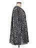 Laura Scott 100% Polyester Animal Print Black Gray Long Sleeve Blouse Size 28 waist - photo 4