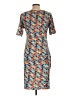 Lularoe Graphic Teal Casual Dress Size L - photo 2