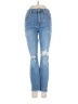 Gap Hearts Blue Jeans Size 4 - photo 1