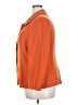 Allison Woods Orange 3/4 Sleeve Button-Down Shirt Size 18 - photo 5