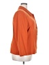 Allison Woods Orange 3/4 Sleeve Button-Down Shirt Size 18 - photo 4