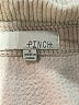 Pinch Houndstooth Tan Long Sleeve Blouse Size S - photo 7