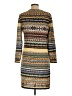 BAILEY'S BLOSSOMS Tweed Brown Casual Dress Size L - photo 2