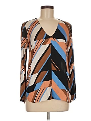 Massimo Dutti Long Sleeve Blouse (view 1)