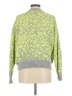 John & Jenn Animal Print Green Pullover Sweater Size M (estimated) - photo 2