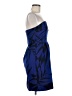 Express Design Studio Graphic Blue Cocktail Dress Size 8 - photo 4
