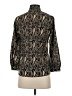 Joy Joy 100% Polyester Black Long Sleeve Blouse Size S - photo 2