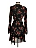 Mi ami 100% Polyester Floral Black Cocktail Dress Size XS - photo 2