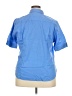 Lady Hathaway Blue Short Sleeve Blouse Size XXL - photo 2
