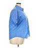 Lady Hathaway Blue Short Sleeve Blouse Size XXL - photo 4
