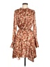 En Saison 100% Polyester Paisley Tan Casual Dress Size M - photo 1