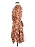 En Saison 100% Polyester Paisley Tan Casual Dress Size M - photo 5