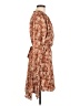 En Saison 100% Polyester Paisley Tan Casual Dress Size M - photo 4
