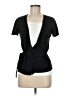 Poles Black Short Sleeve Top Size M - photo 1