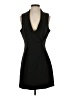 Unbranded Solid Black Cocktail Dress Size S (estimated) - photo 1
