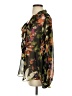 CAbi 100% Polyester Green Long Sleeve Blouse Size XS - photo 5
