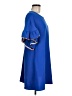 Very J 100% Polyester Blue Casual Dress Size M - photo 4