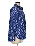 Talbots 100% Cotton Print Blue Long Sleeve Button-Down Shirt Size M - photo 4