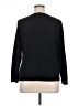 Crystal-Kobe 100% Acrylic Solid Black Pullover Sweater Size 1X - photo 2
