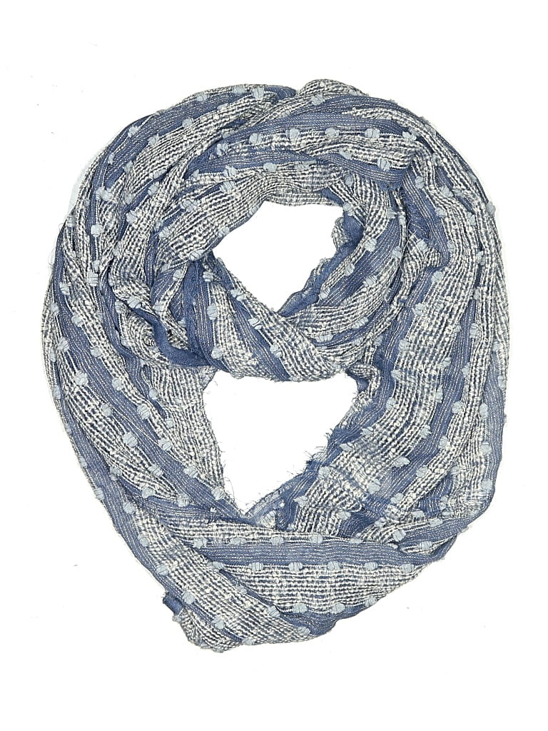 Pre-owned Assorted Brands Scarf In Blue