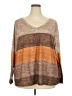 Shein Curve Brown Long Sleeve Top Size 20 Plus (4) - photo 1