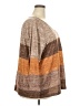 Shein Curve Brown Long Sleeve Top Size 20 Plus (4) - photo 4
