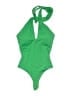 Klassy Network Solid Green One Piece Swimsuit Size M - photo 1