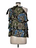 Perseption 100% Polyester Blue Sleeveless Blouse Size M - photo 2