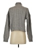 Aster Tweed Gray Turtleneck Sweater Size S - photo 2