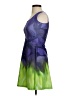 Assorted Brands Graphic Purple Cocktail Dress Size XS - photo 5