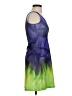 Assorted Brands Graphic Purple Cocktail Dress Size XS - photo 4