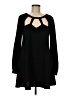 Very J Black Long Sleeve Top Size M - photo 1