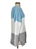 Unbranded 100% Polyester Color Block Blue Pullover Sweater Size S - photo 4