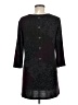 Christopher & Banks Floral Black Long Sleeve Top Size M - photo 2