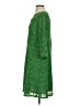 Chico's 100% Polyester Green Casual Dress Size XS (00) - photo 5