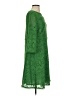 Chico's 100% Polyester Green Casual Dress Size XS (00) - photo 4