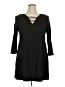 Lynn Ritchie Silver Black 3/4 Sleeve Top Size XL - photo 1
