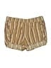Madewell Stripes Gold Shorts Size S - photo 1