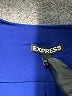 Express Blue 3/4 Sleeve Blouse Size XS - photo 7