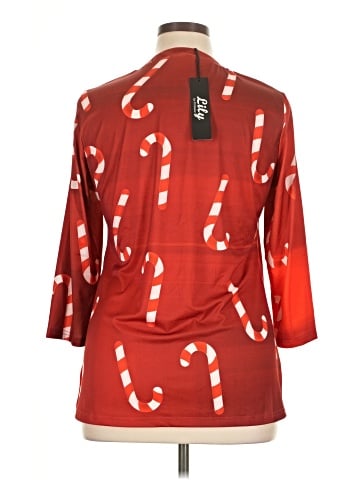 Lily by Firmiana 3/4 Sleeve Blouse (view 2)
