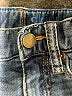 J.Crew Solid Blue Jeans Size 6 - photo 3