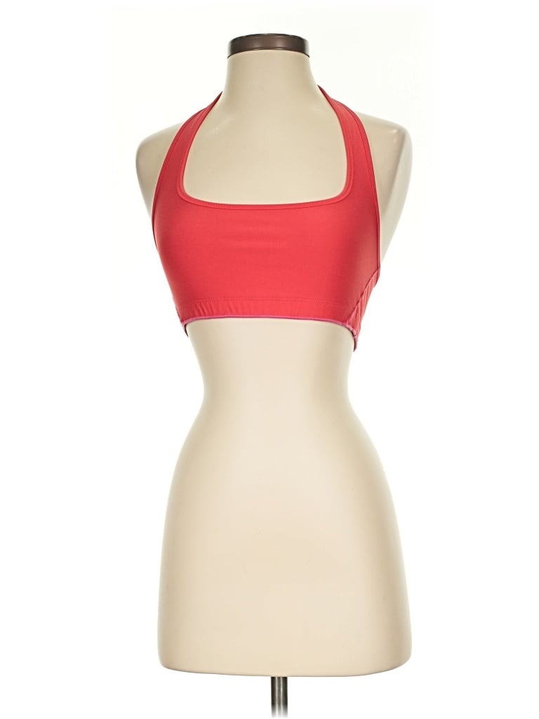 Pre-owned Jcrew Tank Top Red Halter Neckline Tops