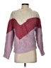 BA&SH Chevron-herringbone Pink Pullover Sweater Size XS (0) - photo 1