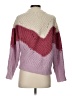 BA&SH Chevron-herringbone Pink Pullover Sweater Size XS (0) - photo 2