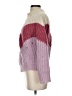 BA&SH Chevron-herringbone Pink Pullover Sweater Size XS (0) - photo 5