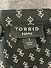 Torrid 100% Polyester Black 3/4 Sleeve Blouse Size 1X Plus (1) - photo 7