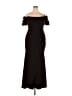 Xscape 100% Polyester Solid Black Cocktail Dress Size 14 - photo 1