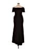 Xscape 100% Polyester Solid Black Cocktail Dress Size 14 - photo 2